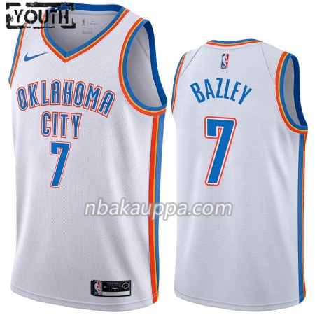 Oklahoma City Thunder Darius Bazley 7 Nike 2019-2020 Association Edition Pelipaidat Swingman - Lasten